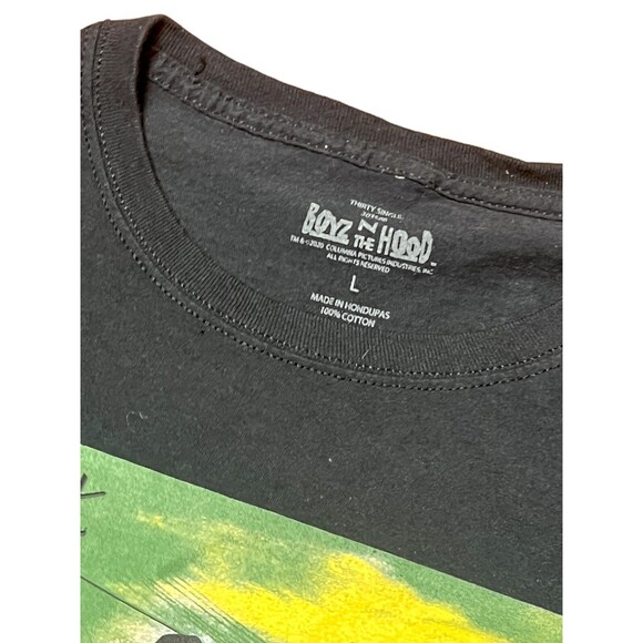 Boyz N The Hood T Shirt  Sz L Poster 90s Retro Ice Cube Unisex Heavy Cotton Tee - Picture 7 of 9